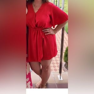 Size Large Coral coloured skort/dress